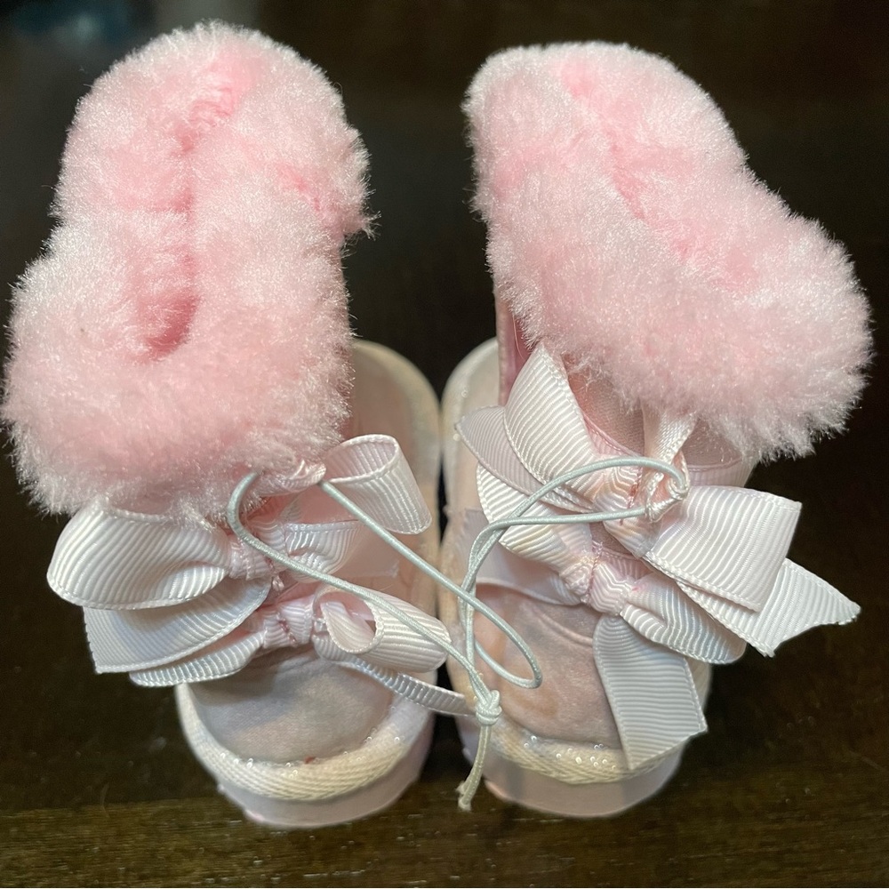 NWOT Pink Boots